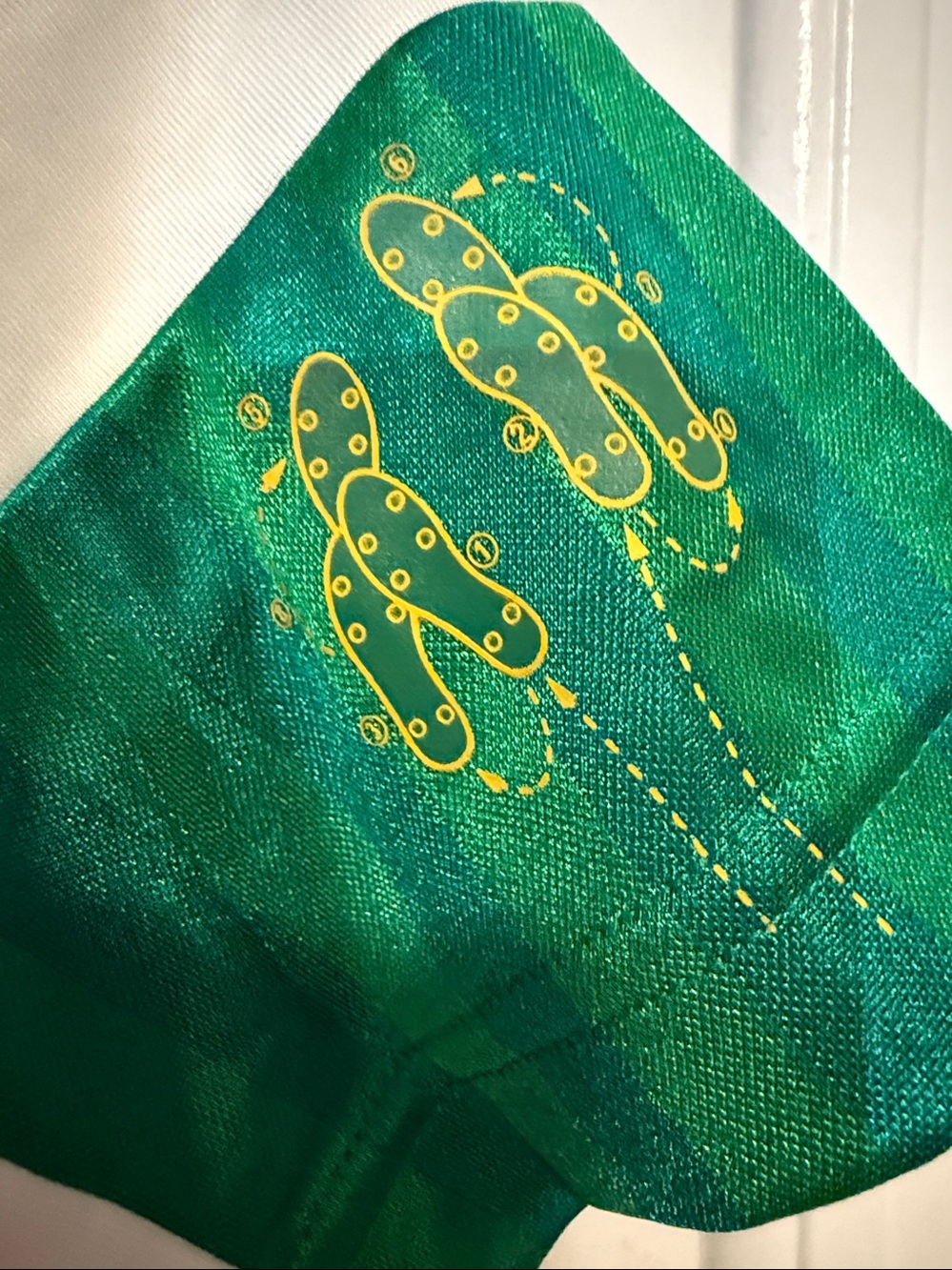 World Cup Greatest Moments adidas Green and White Cameroon 1990 Football Jersey - Picture 3 of 16
